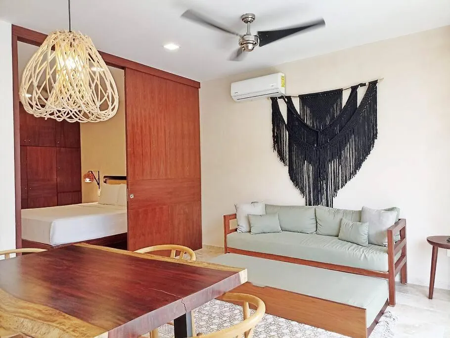 208 Amena Lovely 1 Bdr Apartment In A Quiet Place Tulum 0*,  Mexico