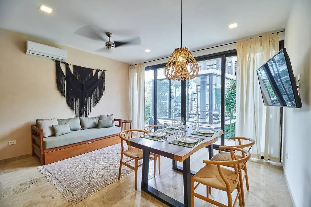 208 Amena Lovely 1 Bdr Apartment In A Quiet Place Tulum 0*,  Mexico